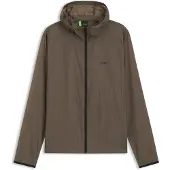 BOSS BOSStil mænd. 50558877 Airynix-jakke grøn (L), Casual, Polyester