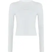 Calvin Klein Jeans Shirts lysegrå / hvid