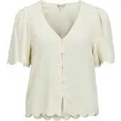Object V-udskæring Bluse