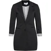 Vila Visaga Lang Jersey Blazer