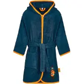 Playshoes Badekåbe 'DIE MAUS PIRAT' marin / choko / orange
