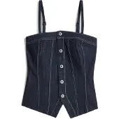 G-Star Kick Bustier Top - Dark blue - Women