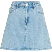 Vila Nederdel 'VIElly Arie' blue denim