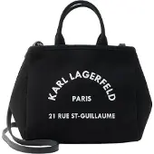Karl Lagerfeld Håndtaske sort / hvid