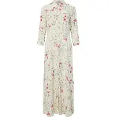 Y.A.S Savanna Long Shirt 3/4 ærmet Lang Kjole