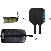 Sporti France Outdoor Wood Pickleball-sæt