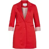 Vila Visaga Lang Jersey Blazer