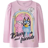 Name it Bluser & t-shirts 'NMFJESSIE BLUEY' blå / gul / lyserød / lys pink