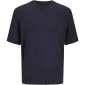 Jack & jones Ensfarvet Strikket T-shirt