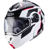 Caberg Duke Evo Move Klaphjelm Sort/Hvid/Rød XL