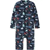 Name It Mini UV-beskyttelse 'NMMZIPPO' marin / opal / lyseblå / laks