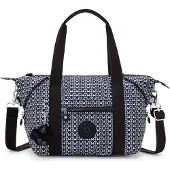 Kipling Skuldertaske 'ART MINI' sort / hvid