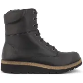 New Feet vinterstøvle i læder - Sort