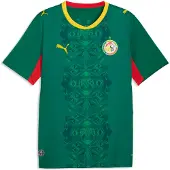 Puma Senegal 2026 Away Jersey Men, Performance, Wild Green/Red, L