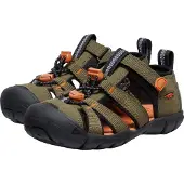 Keen Sandaler - Seacamp II CNX C - Dark Olive/Gold Flame - - 29 - Sandal