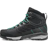 Scarpa - Vandresko dame - Mescalito Trek GTX Wmn Dark Anthracite Tropical til Unisex - Størrelse 37.5 - Sort