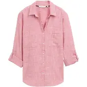 Tom Tailor With Slub Structure 1035247 Langærmet Bluse