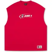 AND1 Bluser & t-shirts 'Timeout' azur / bær / knaldrød / hvid