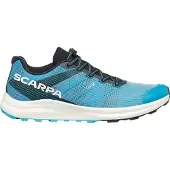 Scarpa - Trail løbesko - Spin Race Azure White til Unisex - Størrelse 45.5 - Blå