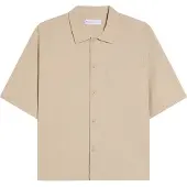 Bershka Skjorte sand