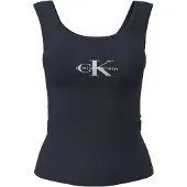 Calvin Klein Lv00qs7603 Graphic ærmeløs T-shirt