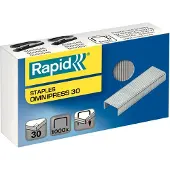 Rapid Hæfteklamme Omnipress 30 æske/1000