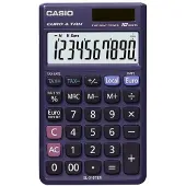 Casio SL-310TER - Lommeregner - 10 cifre - batteri, solpanel