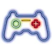 TelForceOne Neon PLEXI LED GamePad įvairiaspalvis FPNE03X Forever Light