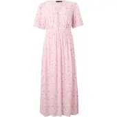 Pieces Blusekjole ' PCTALA' grøn / pink / lyserød