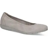 Caprice Ballerina, grey, made of Leather, Size 36