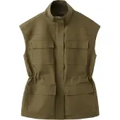 Mango Vest 'Nara' khaki