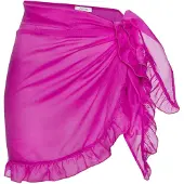 LASCANA Strandhåndklæde magenta