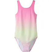 Name it Badedragt 'NKFZie' pastelgrøn / pastelpink / lys pink