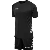 Hummel Træningsdragt 'Promo' brandrød / hvid