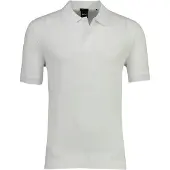 BOSS BOSStil mænd. 50553564 Pallas polo shirt hvid (L), Casual, Bomuld, Korte ærmer