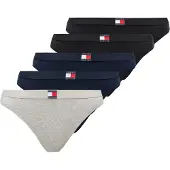 Tommy Hilfiger Underwear String navy / grå-meleret / sort