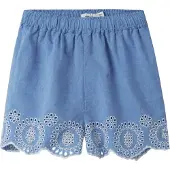Name it Shorts - Hulmønster - NmfFerma - Purple Impression - - 6 år (116) - Shorts