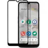 Doro - Skærmbeskytter for mobiltelefon - rammefarve sort - for 8110