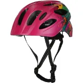 Crazy Safety Cool Splash, cykelhjelm, junior, pink