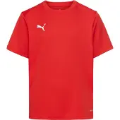 Puma Trænings T-Shirt teamGOAL - Rød/Hvid Børn, størrelse 152 cm