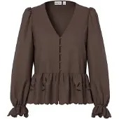 Pieces Bluse 'PCFeluca' choko
