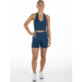 Divina Sportsbukser 'Sleek' navy / hvid