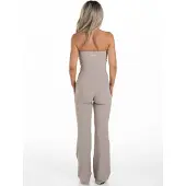 Divina Jumpsuit 'Palma' greige