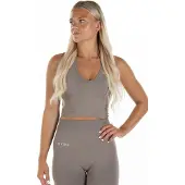 Divina Sports-BH 'Sleek' mørkebeige