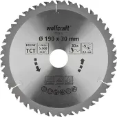 Wolfcraft 6736000 Rundsavsklinge Til Træ 190 Mm