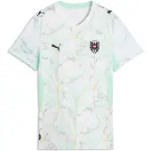 Puma Austria 2026 Away Jersey Women, Football, White/Mint Melt, XS