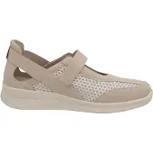 Berkemann ballerina med velcro - Beige - Sko
