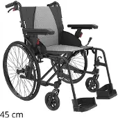 Rehasense Superlet rejsekørestol - Sædebredde 45 cm