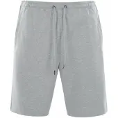 Hajo Knælange shorts med elastik - Grå