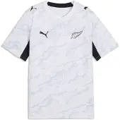 Puma New Zealand 2026 Away Jersey Youth, Football, White/Silver Mist, 11-12Y